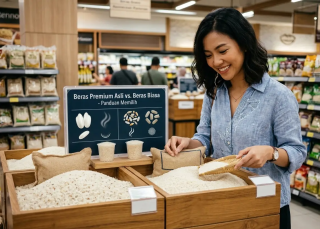 Ciri-Ciri Beras Premium Asli dan Perbedaannya dengan Beras Biasa